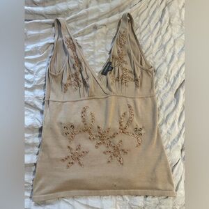 Vintage bebe brown camisole